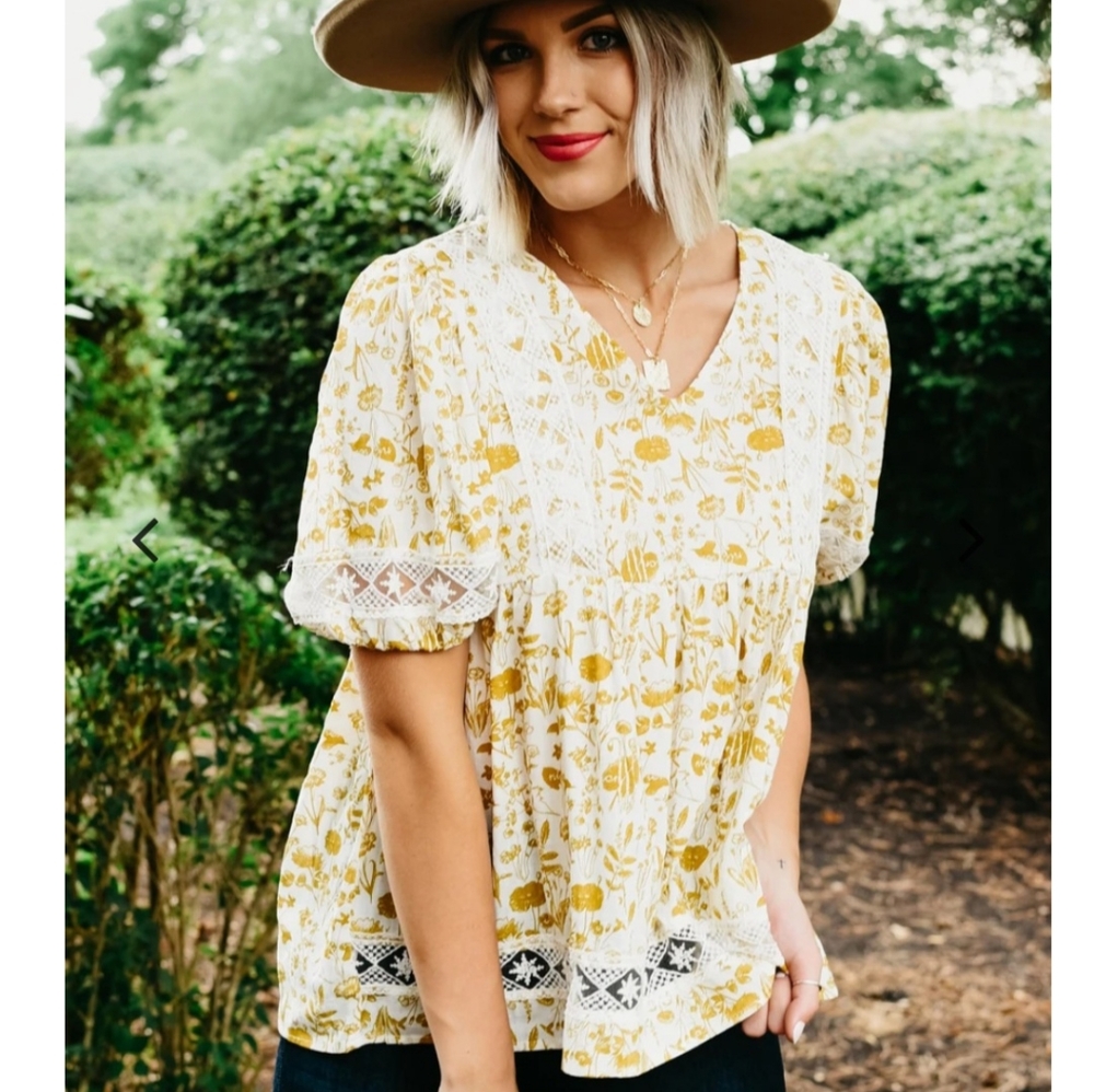 HAYDEN boho summer peplum top
